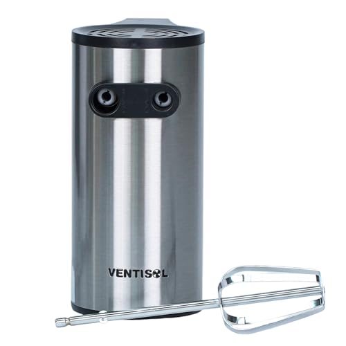 VENTISOL Mini Electric Blender – 15W Compact Blender with Stainless Steel Mixing Head, 3-Speed Control for Juices, Smoothies, Sauces & Baby Food