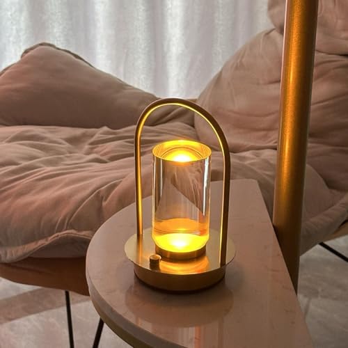 Lampe de bureau LED tactile à intensité réglable et éclairage ambiant