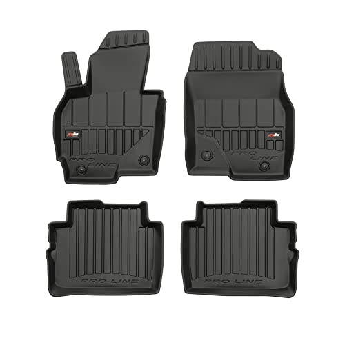 Tapis de sol voiture caoutchouc FROGUM ProLine 3D pour affronter la pluie en Mazda CX-5 I