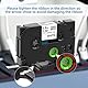 MarkField Kompatible Schriftband Schrumpfschlauch HSe-211 HSe211 5.8mm Bänder Schwarz auf Weiß Kompatible mit Brother P-touch PT-E110 E300 E550W D200 D400 H105 H107 H200 900 1000 1010, 3 Pack