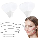 160 Piezas Hilos Tensores Faciales Cintas Invisibles De Estiramiento Facial Levanta Instantáneamente La Piel Flácida Adecuado Para Rostro Cuello Y Contorno De Ojos