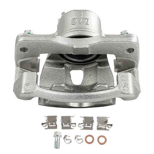 Image of 19B3198 Front Left Disc Brake Caliper Assembly w /Bracket