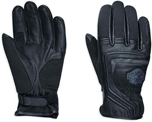 HARLEY-DAVIDSON - Guanti Bar and Shield Nero M