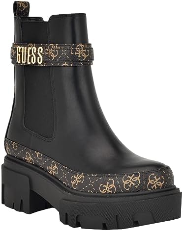 Botines Guess Botas Negras Botas Guess Para Mujer: Hasta −52% En