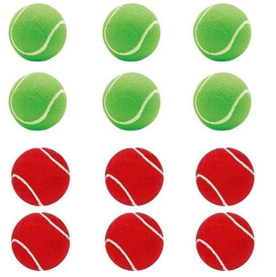 Aerolooks Red 6 Green 6 Tennis Ball (Pack of 12) (B0CSZ7J6MD) Amazon Price History, Amazon Price Tracker