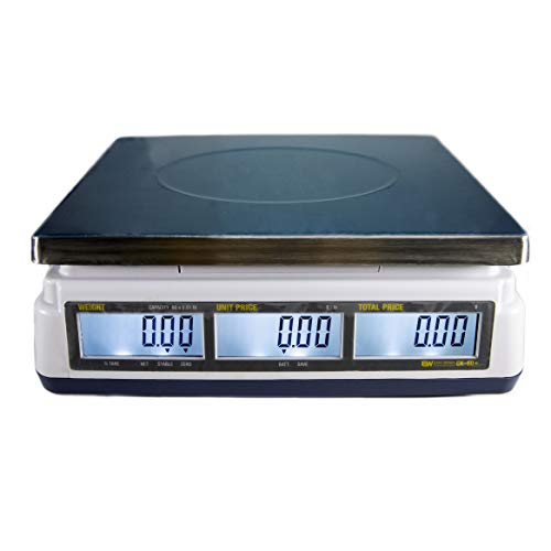 Báscula digital portátil con batería recargable 60 lb miniatura 3