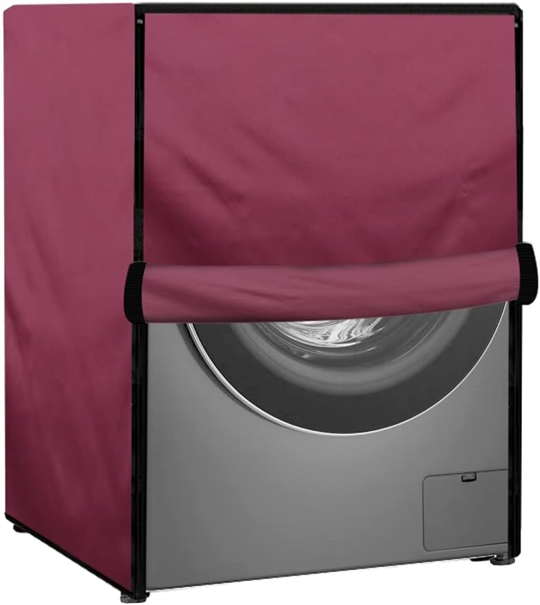 Star Weaves Waterproof Front Load Washing Machine Cover Suitable for Bosch 7.5 kg, 8 kg, 9 kg & 10 Kg (Maroon)