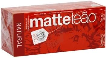 Amazon.com : Mate Tea - Matte Leão - 1.4 oz (25 tea bags) | Chá Mate ...