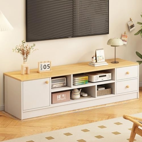 テレビ台 テレビキャビネット モダンミニマル テレビボード コーヒーテーブルセット 収納引き出し付き 無垢材メディアキャビネット 多機能 リビング 大容量 省スペース 組立品 おしゃれ 厚手人工木材 耐荷重性が高い 小型住宅用リビング 寝室用 家庭用 Ta