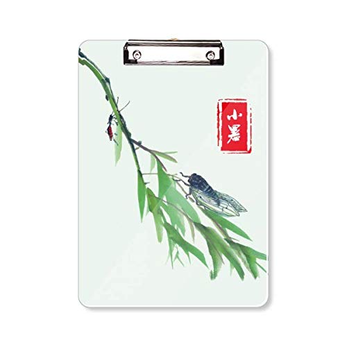 Porte-bloc A4 Circlar Slight Heat support écriture rigide pour document