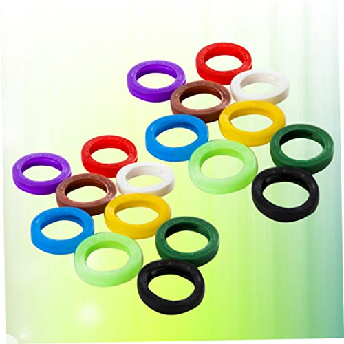 Capuchons clés silicone Mikikit anneau identification clé imperméable - 7