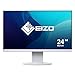 Produktbild EIZO FlexScan EV2460-WT 60,5 cm (23,8 Zoll) Ultra-Slim Monitor (DVI-D, HDMI, D-Sub, USB 3.1 Hub, DisplayPort, 5 ms Reaktionszeit, Auflösung 1920 x 1080) weiß