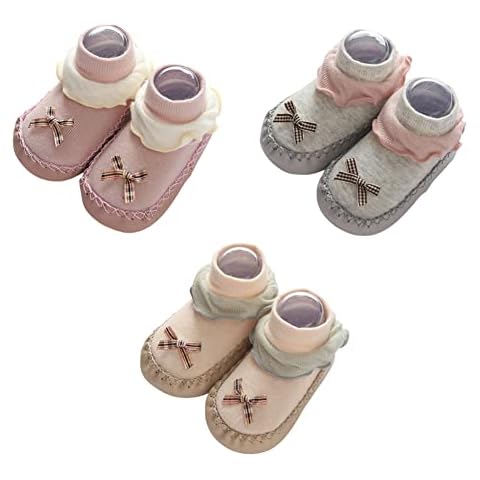 FedMois Baby Non-Skid Slipper Socks Cover
