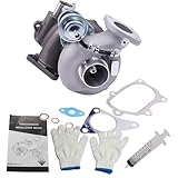Bapmic 14411AA800 RHF55 Turbocharger Turbo Charger with Gaskets Replacement for Subaru Impreza 2009-2011,WRX 2009-2014 2.5L H4 Turbo VF52