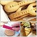 Putee® 72 Pcs Alphabet, Number, Letter Biscuit Fondant Cake/cookie Stamp Impress Embosser Cutter - Mold Set