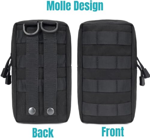 Gexgune Militär 600D MOLLE Tasche Tasche DEC Utility Weste Gadget Tasche Taktische Jagd Wandern Taille Pack Outdoor-Ausrüstung