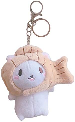 Amazon Co Jp 漫画キーホルダー かわいい漫画の動物のぬいぐるみキーホルダーリュックキーホルダーギフトに友人 Color A 11cm ホーム キッチン