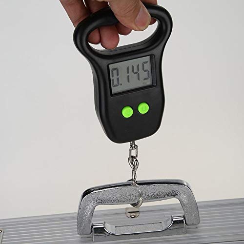 50Kg/10G Digital Electric Luggage Scale LCD Display Suitcase Weight Steelyard Fishing Pocket Weight Scale Accurate Measurement