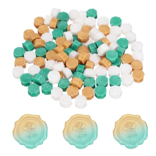 Cire pour cachet PATIKIL lot de 4 flacons de cire de qualité supérieure pour lettres