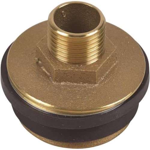 4032 1-1/2 in. x 3/4 in. Urinal Spud Black