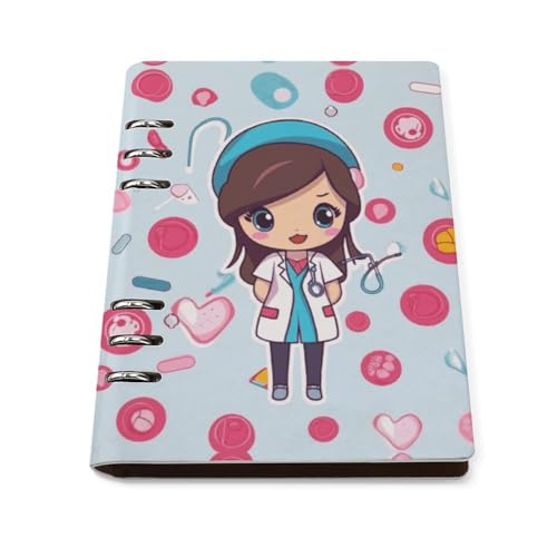 Cuaderno A5 de hojas sueltas para organizar apuntes sin perder hojas