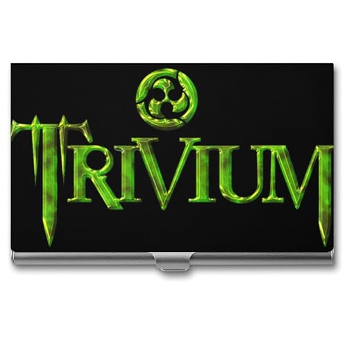 [sC] h Trivium Logo hP[X e  ^ L^Cv oȒP rWlX h܂Ȃ AEj J[hz_[ RFIDubLO 1bJ