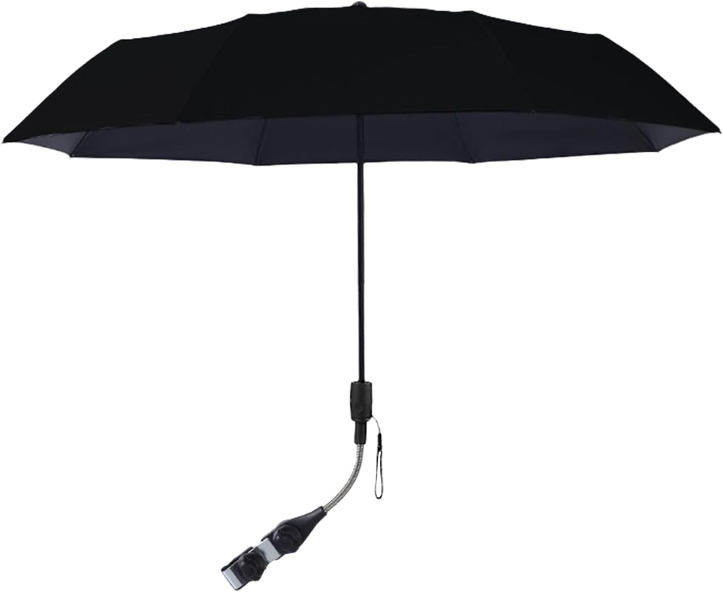 Baby Stroller Sun Protection Parasol, Waterproof Portable Foldable 360° UV Protection Baby Stroller Umbrella, 360 Degree Adjustable Parasol For Baby Outdoor Beach Travel Wheelchair Use