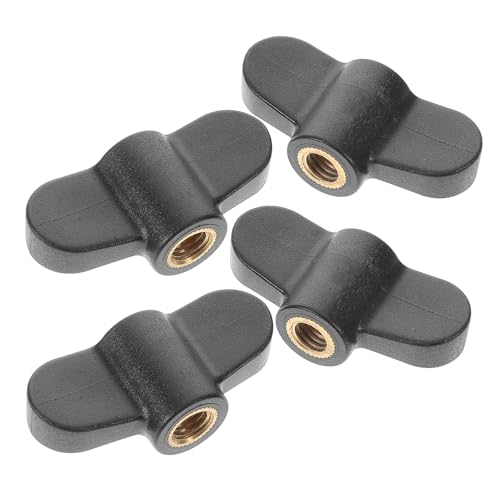 4 piezas de accesorios para soporte de platillos de batería, hardware para juego de batería, repuestos incluyen tornillos de mariposa y mango de sujeción para instalación fácil miniatura 1