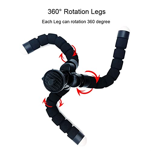 Trípode flexible PT391 SCRUBY con tornillo para cámaras y móviles 5