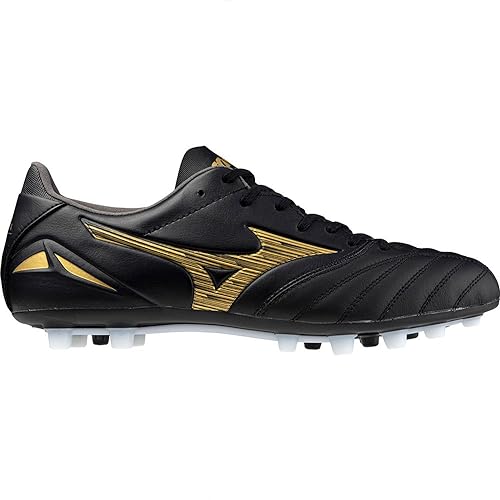 Mizuno Unisex Morelia Neo Iv Pro Ag Fußballschuhe, schwarz Gold schwarz, 44 EU