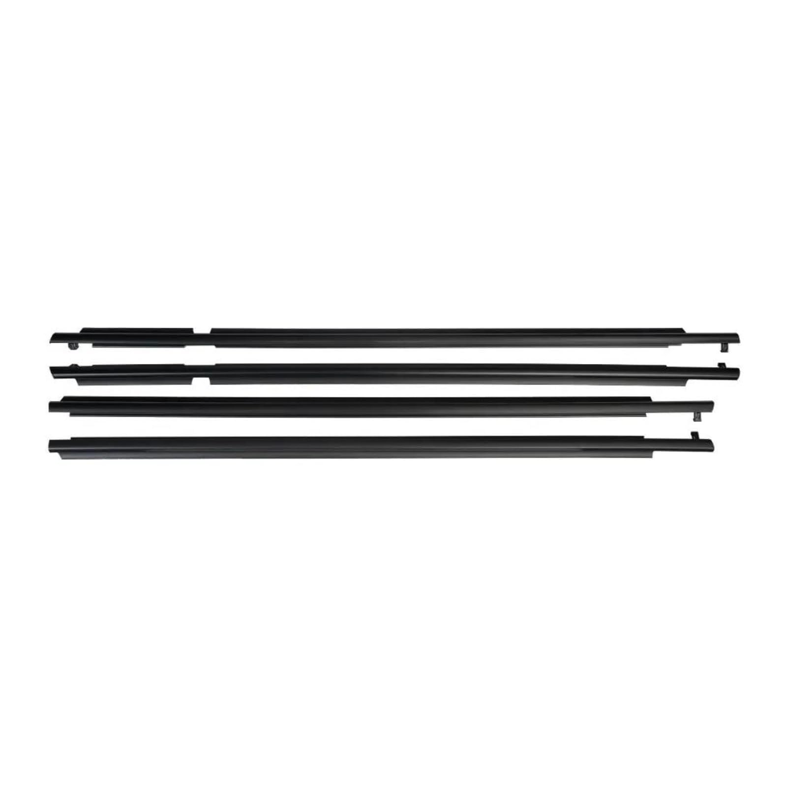 Spgsgmgtxt One Color For Toyota For Rav 4 2006-2008 4Pcs Window Weatherstrip Seal (Oe# 75710-0R020 75720-0R020) Beltline Molding