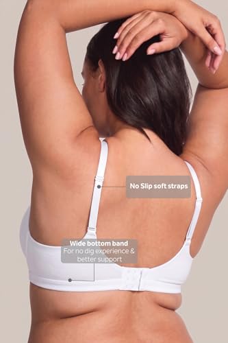Image of Van Heusen Women Cotton Minimizer Bra - Wireless, Non Padded, Full Coverage