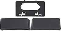Vista 1 de Protectores de parachoques delantero y soporte de marco de matrícula compatible con Ford F150 2009-2014. No es compatible con los siguientes