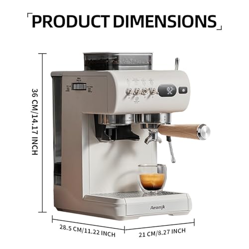 Cafetera Espresso con Molinillo Inteligente y Capacidad 1.8 L miniatura 2