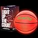 Light Up Basketball-Uses Two High Bright LED's (Official Size and Weight)