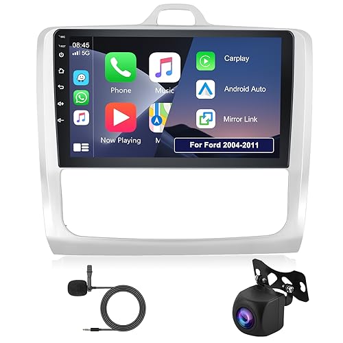 Hodozzy Radio Android para Ford Focus 2004-2011 Radio Carplay Android Auto Mirror Link, 2GB 32GB...