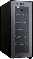 ADEGA CLIMATIZADA TOUCH 12 GARRAFAS TRONOS 220V