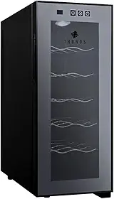 ADEGA CLIMATIZADA TOUCH 12 GARRAFAS TRONOS 220V