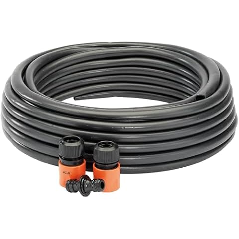 Draper 15m Perforated Soaker Hose with Connectors Cover