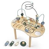 【Fácil de montar】 El paquete incluye instrucciones de montaje fáciles de seguir, herramientas y todas las piezas de la mesa de juego. La mesa se monta en pocos minutos y tu hijo puede comenzar a jugar de inmediato.