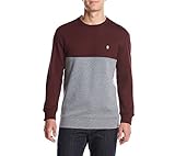 IZOD Men's Advantage Performance Color Block Crew Fleece