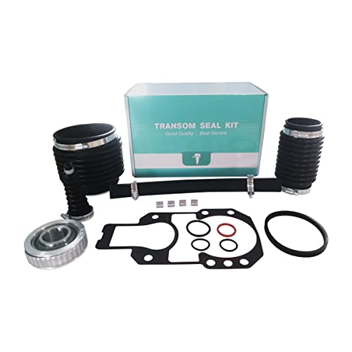 JINGYU Fits MerCruiser Alpha 1 Gen 2 Stern Drives with Exhaust Bellows Transom Bellows Repair Reseal Kit Replaces 30-803099T1