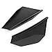 Parafango per moto, 1 paio di kit ala aerodinamica universale winglet(nero)