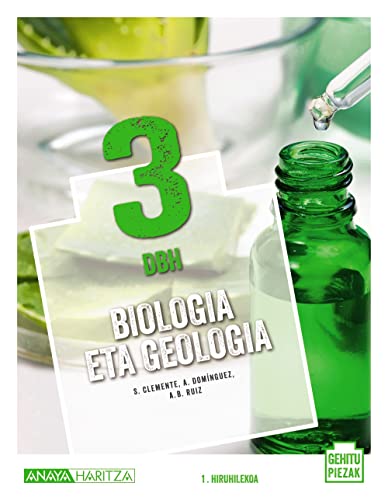 Portada de Biologia eta Geologia 3.