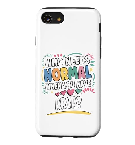 ARYA Personalized Name Funny Cute Custom ARYA Name �X�}�z�P�[�X iPhone SE (2020) / 7 / 8 �p