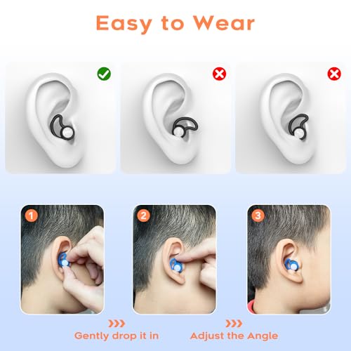 Bouchons d'oreilles étanches pour éviter l'eau dans l'oreille au bain et surf - 6