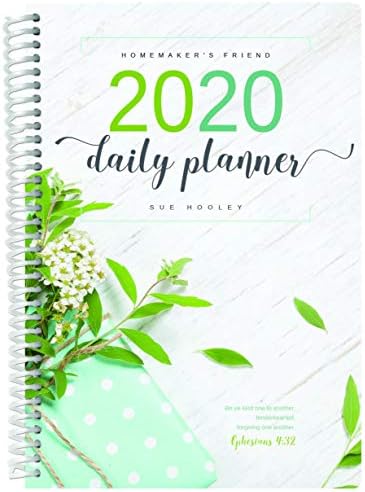 2020 Daily Planner: The Homemaker's Friend Spiral-bound – Engagement Calendar, 31 May 2019