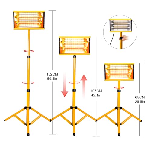 Lampe de durcissement ondes courtes 220V à séchage rapide