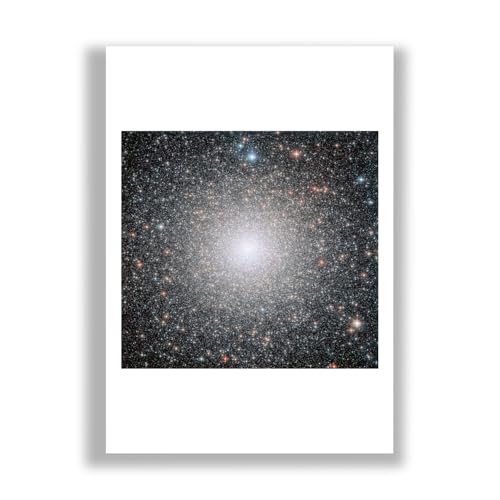 Cadeau astronomie impression d'art NGC 6388 Hubble mate