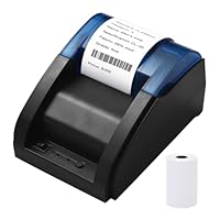 Sunydog 58-mm-Desktop-Belegdrucker, POS-Drucker, direkter Thermodruck, kompatibel mit Android/iOS/Windows, unterstützt ESC/POS für den Versand, Restaurant, Küche, Supermarkt, Zuhause, Kleinunternehmen